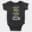 But Antha Dealing Enaku Romba Pudichu Irundhichu Short Sleeve Baby Onesie in Black Color